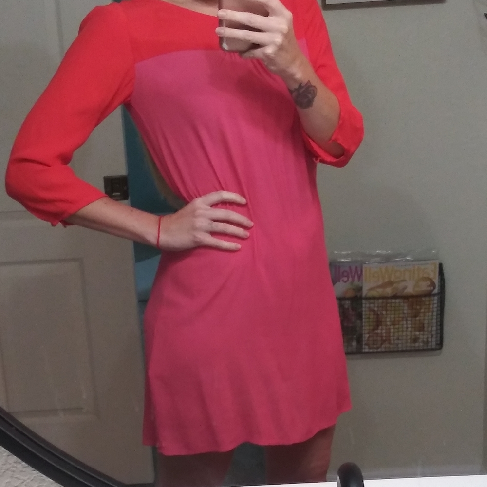 Candies color block dress size 1